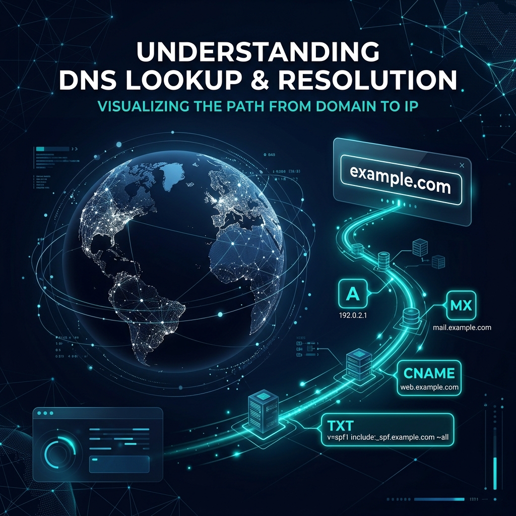 DNS Lookup Tool: Query A, MX, CNAME, and TXT Records Instantly
