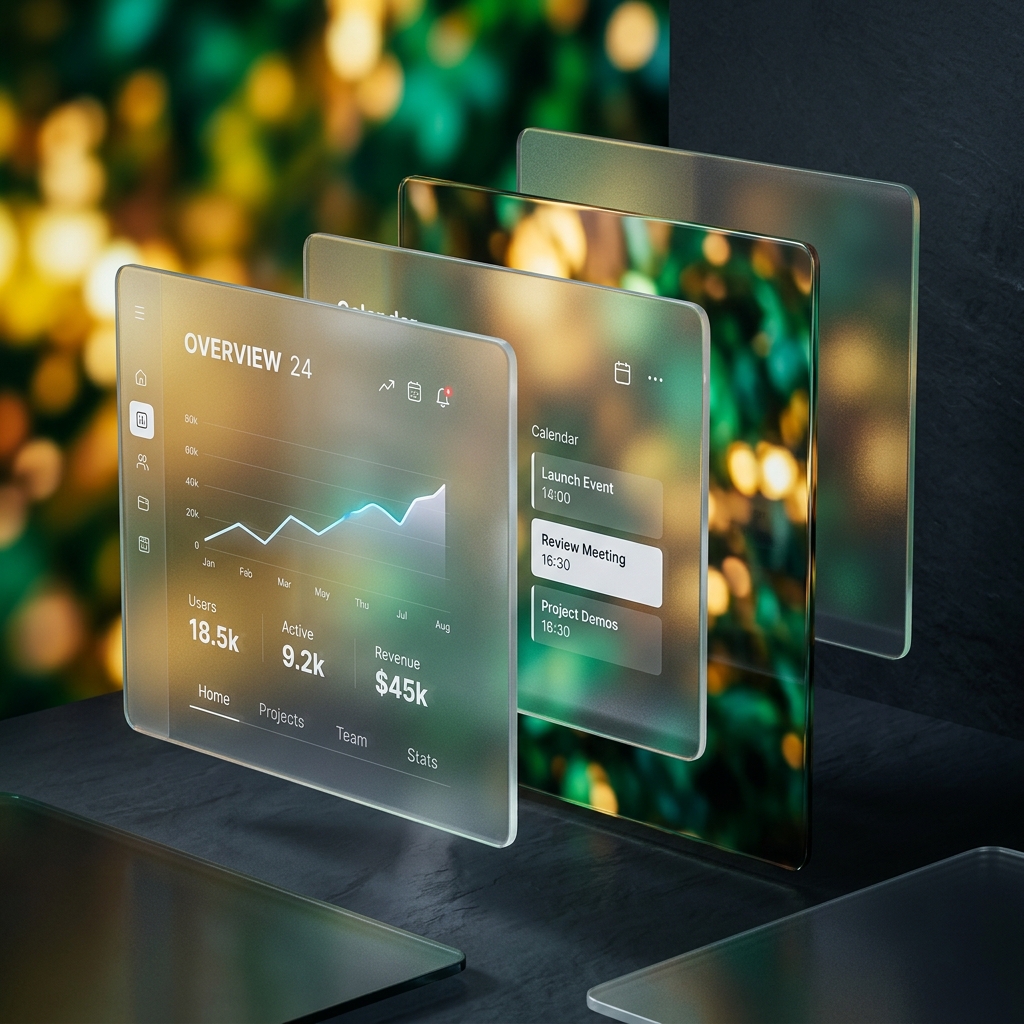 Through the Frost: The Glassmorphism Guide