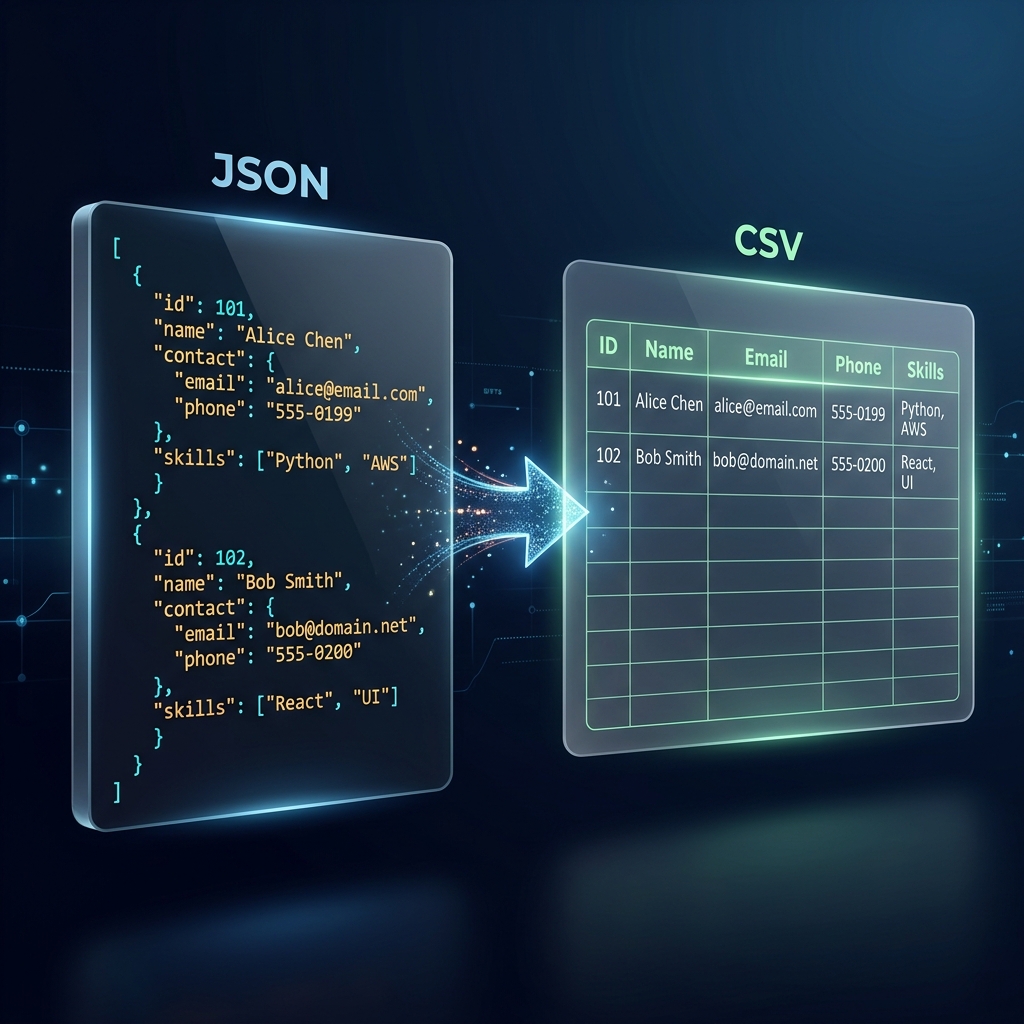 How to Convert JSON to CSV: Turn APIs Into Spreadsheets Instantly