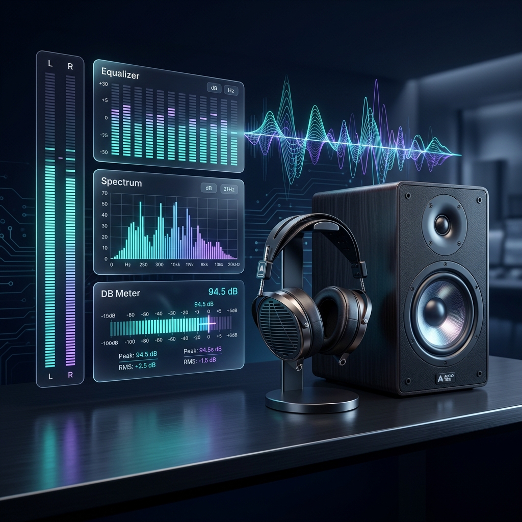 Speaker and Headphone Test: Verify Left, Right, Bass, and Treble in Your Browser