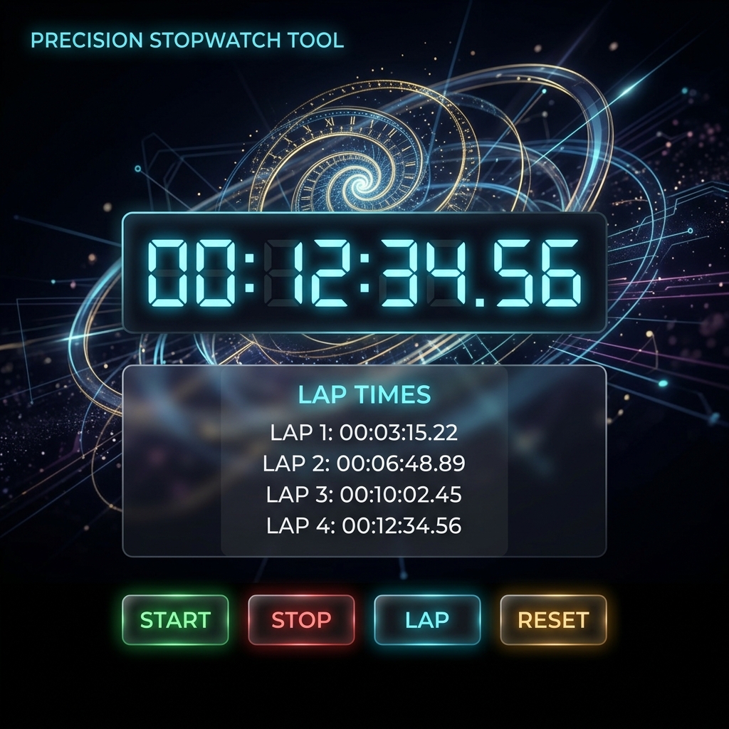 Online Stopwatch: Precise Timing With Lap Tracking in Your Browser