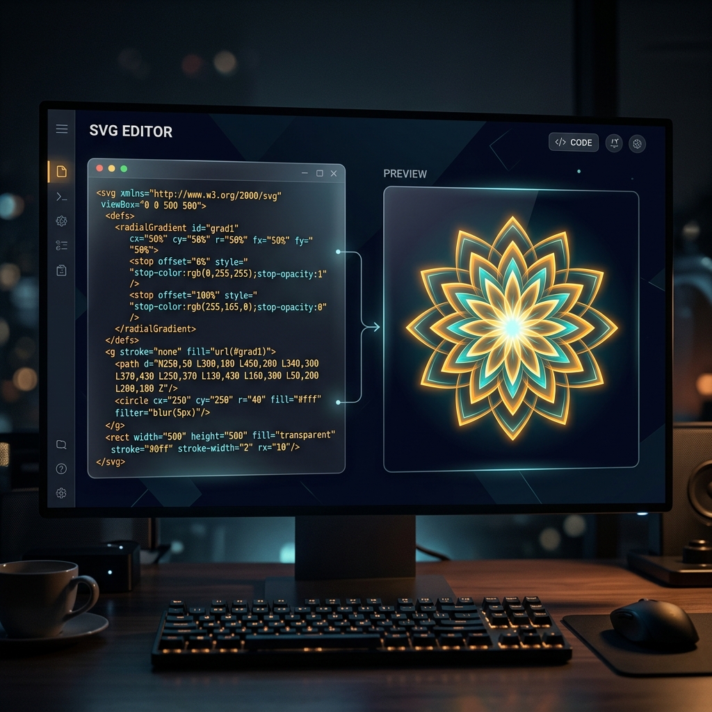 SVG Previewer: Paste SVG Code and See the Rendered Output Instantly