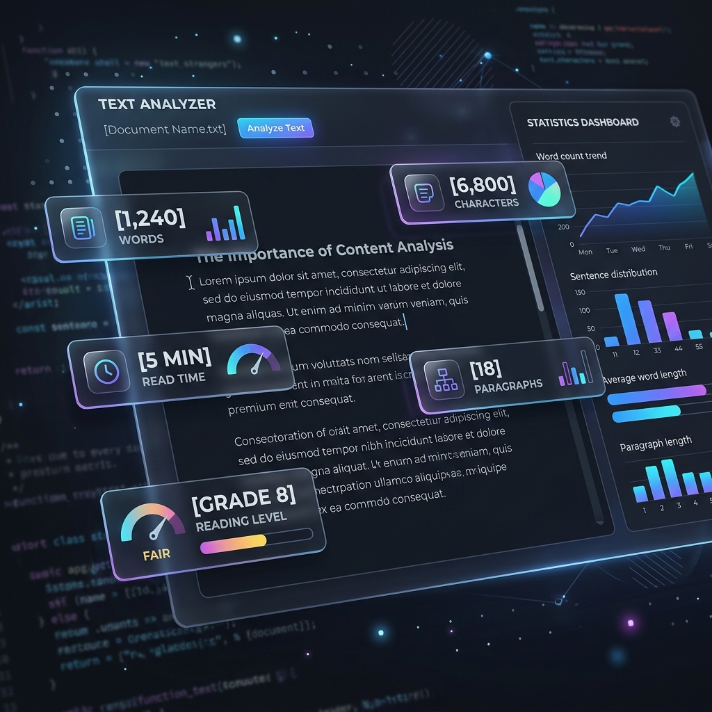 Word Counter: Count Words, Characters, Sentences, and Reading Time